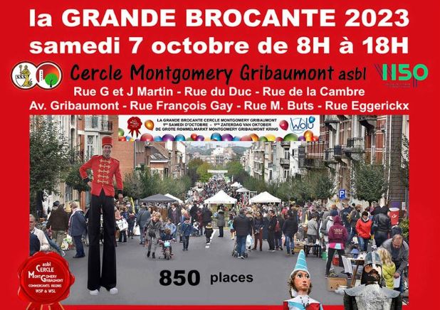 Lire la suite à propos de l’article Grand Brocante Gribaumont : 7 octobre